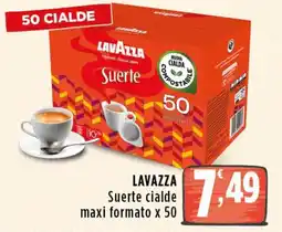 Rossotono Carrefour Lavazza Suerte cialde offerta