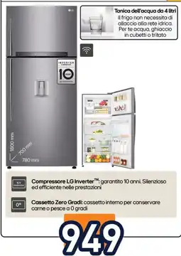 Unieuro Frigo LG offerta