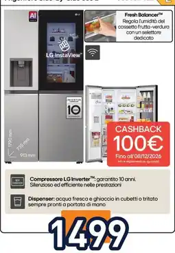 Unieuro LG InstaView offerta