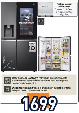 Unieuro Frigorifero LG offerta