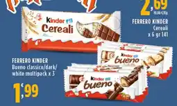 Rossotono Carrefour Ferrero Kinder Cereali offerta