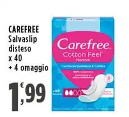 Rossotono Carrefour Carefree Salvasilip disteso offerta