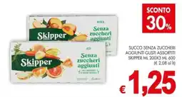 PrestoFresco Skipper succo senza zuccheri aggiunti offerta
