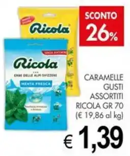 PrestoFresco Caramelle gusti assortiti Ricola offerta