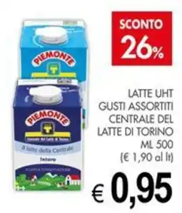 PrestoFresco Latte UHT gusti assortiti offerta
