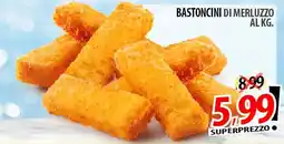 Il Genio Supermercato Bastoncini di merluzzo offerta