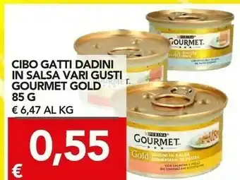 TuoDi Cibo gatti dadini in salsa con pollo offerta