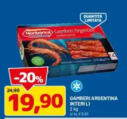 DPiù Gamberi Argentina offerta