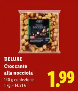 Lidl Deluxe Croccante alla nocciola offerta