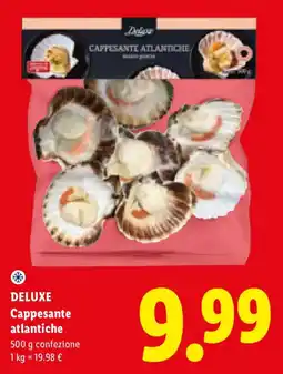 Lidl Deluxe Cappesante atlantiche offerta