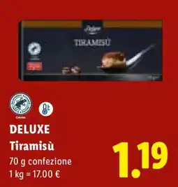 Lidl Deluxe Tiramisù offerta