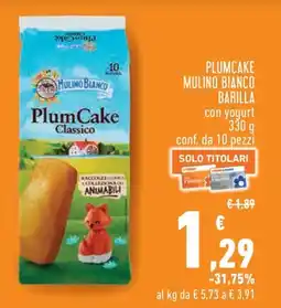 Conad City PlumCake Classico Mulino Bianco offerta