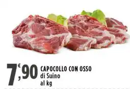 Rossotono Carrefour Capocollo con osso di Suino offerta