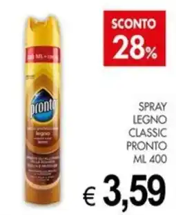 PrestoFresco Spray legno classic pronto offerta