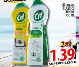 Il Genio Supermercato Cif Crema Classico Limone offerta