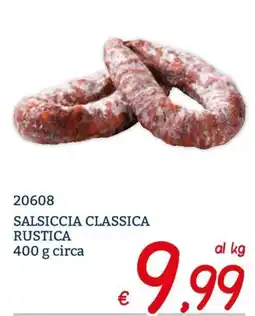 Zona Salsiccia classica rustica offerta