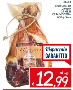 Zona Prosciutto crudo di Casa Modena offerta
