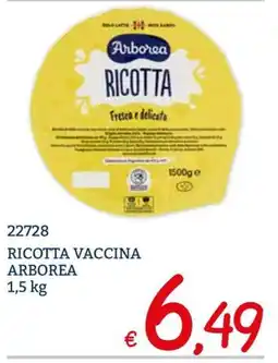 Zona Ricotta vaccina Arborea offerta