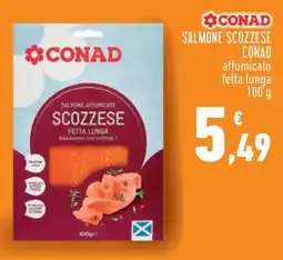 Conad City Salmone affumicato scozzese offerta