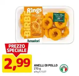DPiù Birbe le Rings Anelli di Pollo offerta