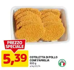 DPiù Cotoletta di pollo offerta