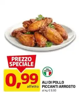 DPiù Ali di pollo piccanti arrosto offerta