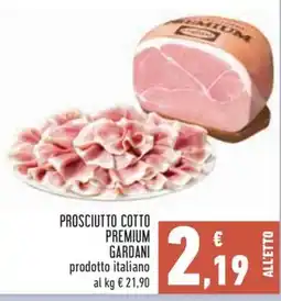Conad City Prosciutto cotto premium Gardani offerta