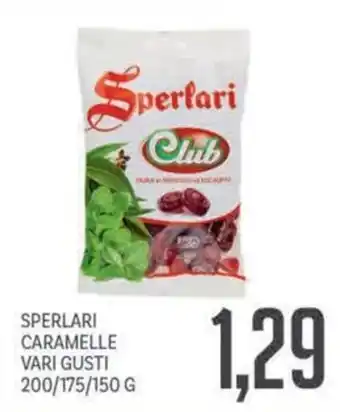 Sperlari caramelle vari gusti
