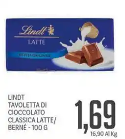 Supermercati Piccolo Lindt Tavoletta di cioccolato classica latte offerta