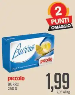 Supermercati Piccolo piccolo burro offerta