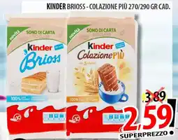 Il Genio Supermercato Kinder Brioss - Colazione Più offerta