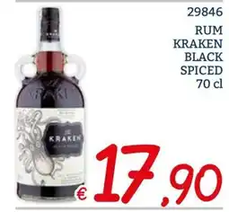 Zona Rum Kraken Black Spiced offerta