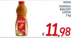 Zona Topping Biscoff Lotus offerta