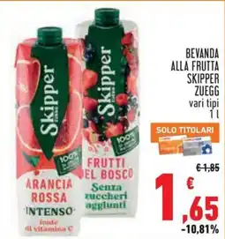 Conad City Skipper bevanda alla frutta offerta