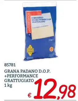 Zona Grana Padano D.O.P. +Performance Grattugiato offerta