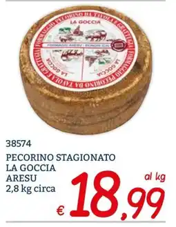 Zona Pecorino stagionato La Goccia offerta
