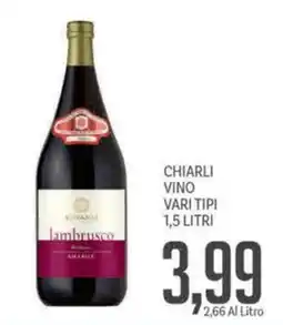 Supermercati Piccolo Lambrusco Amabile offerta