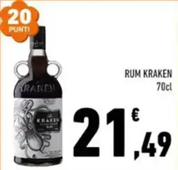 Conad Superstore Rum Kraken offerta