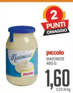 Supermercati Piccolo Piccolo maionese offerta