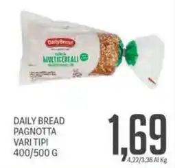 Supermercati Piccolo Daily Bread Pagnotta Vari Tipi offerta