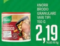 Supermercati Piccolo Knorr brodo granulare classico offerta