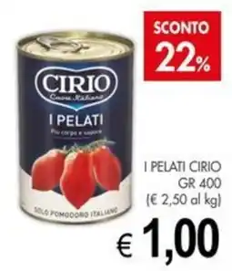 PrestoFresco I pelati Cirio offerta