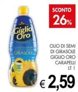 PrestoFresco Olio di semi di girasole Giglio Oro offerta