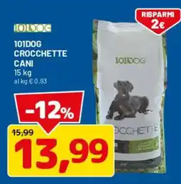 DPiù 101dog crocchette cani offerta