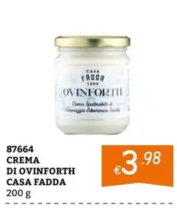 Zona Crema di Ovinforth Casa Fadda offerta