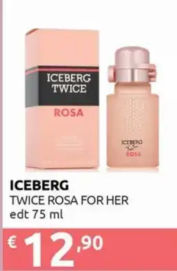 Smoll Iceberg twice rosa for her offerta
