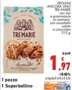 Conad City Frollini Tre Marie offerta