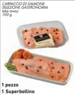 Conad City Carpaccio di salmone selezione gastronomia offerta