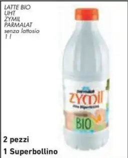 Conad City Latte bio UHT Zymil Parmalat senza lattosio offerta
