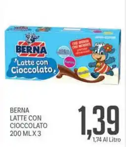 Supermercati Piccolo BernA Latte con Cioccolato offerta